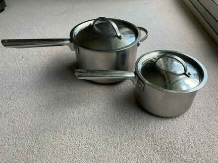 Photo of free Two Prestige stainless steel pans (CM11 2) #1