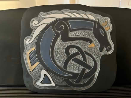 Photo of free Celtic Horse image on slate (Gerrard/ Broadview area) #1