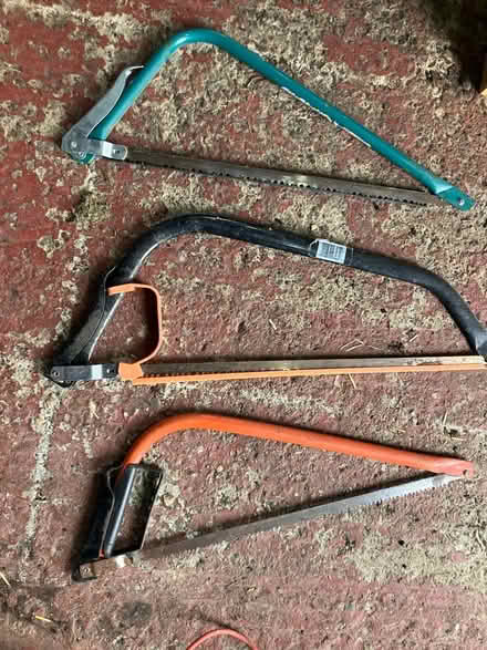 Photo of free 3 tree saws (GU12) #1