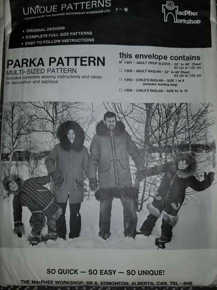 Photo of free Sewing pattens (Centrepointe) #1