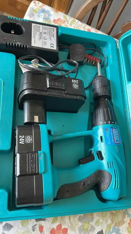 Photo of free Cordless drill in carry case (Middleton DE4) #1