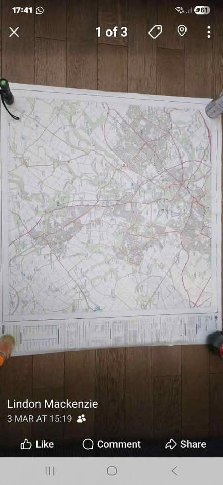 Photo of free Midlothian ordnance survey map (Home EH22) #1