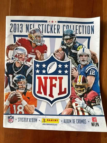 Photo of free 2013 NFL Sticker Collection Album (Watertown, MA) #1