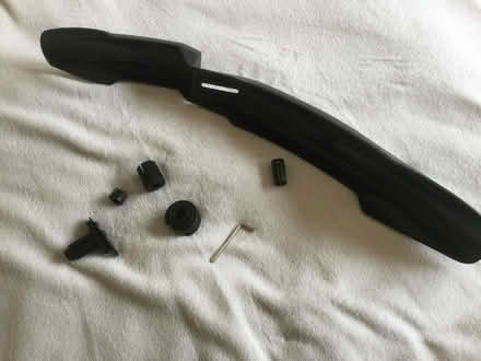 Photo of free Unused Plastic Mudguard for a Bicycle and Fittings (Woodside SE25) #1