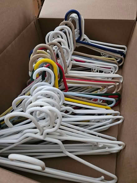 Photo of free Lots of plastic hangers (Near the experimental farm) #2