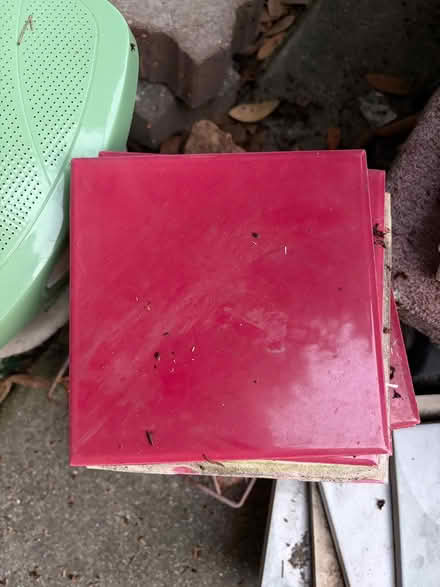 Photo of free Red ceramic tiles (Emeryville) #1