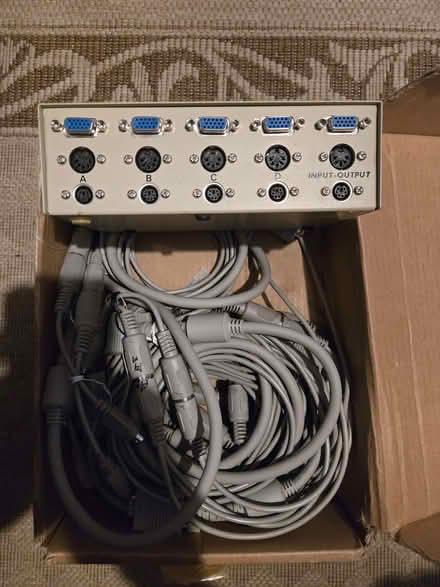 Photo of free Four Port Keyboard Video and Mouse Switch (Bozeat NN29) #1
