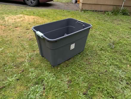 Photo of free New plastic container without lid (Seattle Bitter Lake) #2
