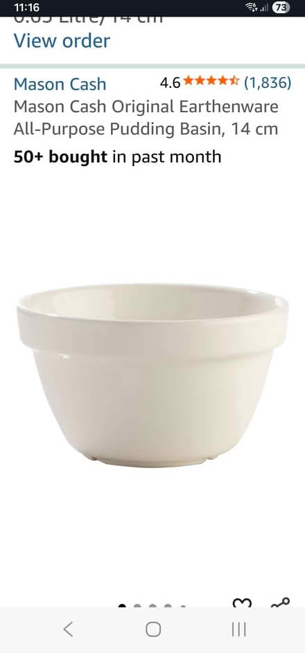 Photo of free 6 small pudding basins. (Telford and Wrekin TF4) #1