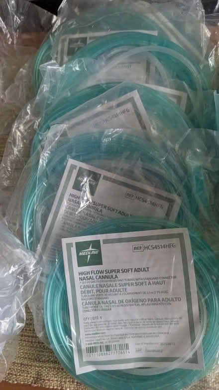 Photo of free oxygen tubing and cannulas (Kent Island) #3