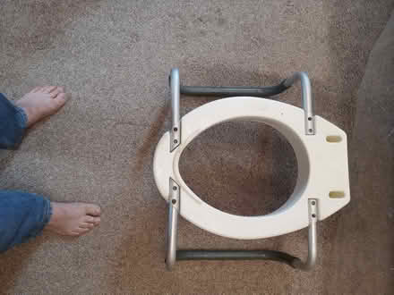 Photo of free toilet riser (Edgewood/Alb eastside) #2