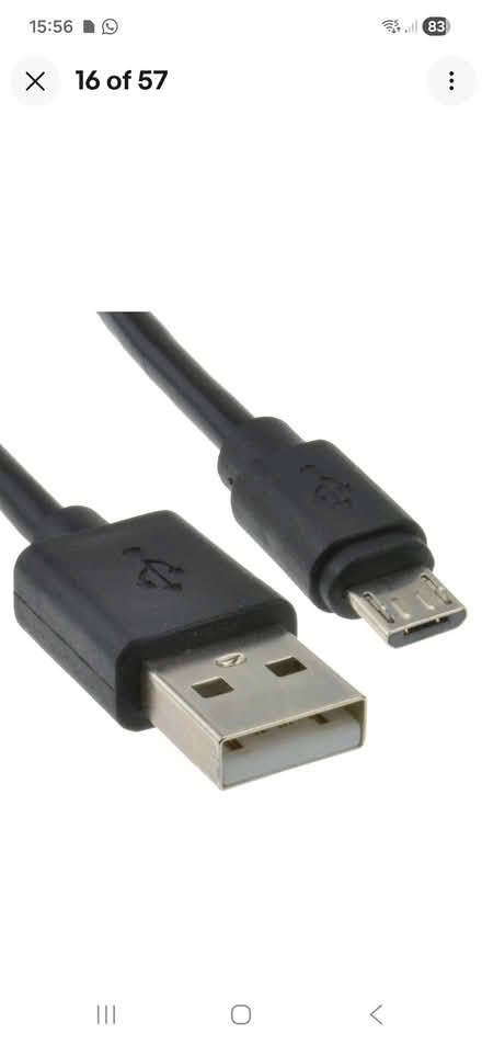 Photo of Old style charging cable (Data) (Florence Park OX4) #1