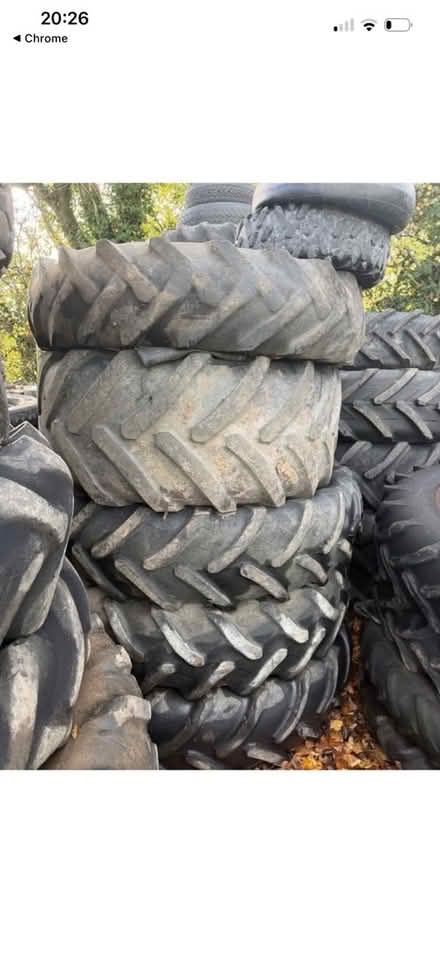 Photo of Tractor tyres (Ub3) #1