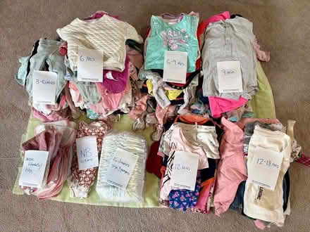 Photo of free Baby clothes: NB to 18 mos (S Garland St and W Yale Ave) #1