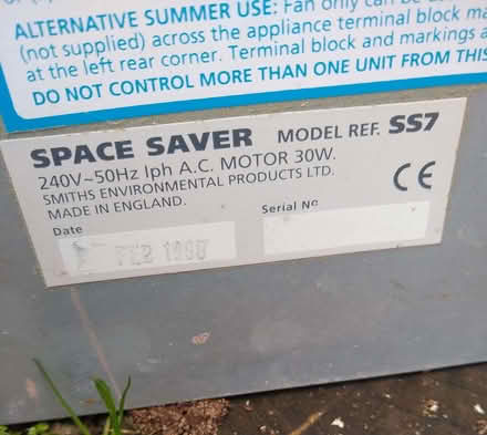 Photo of free Plinth heaters (Smith's) (Golden Triangle NR2) #3