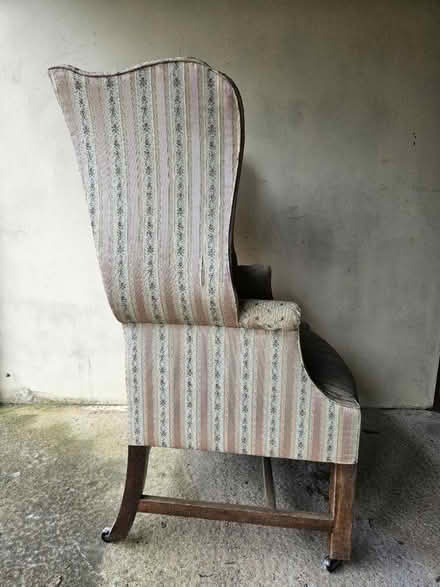 Photo of free Vintage wingback chair (Ba7 7jr) #2