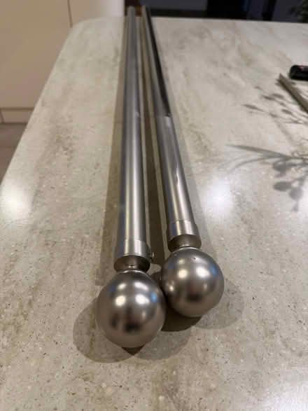 Photo of free Silver Curtain Pole (Hatfield Peverel) #1