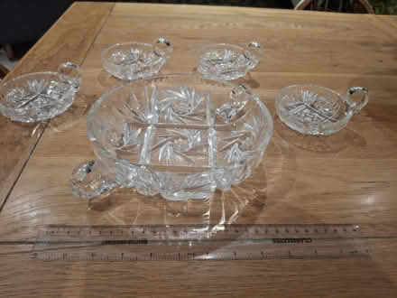Photo of free Glass relish bowl set (Abingdon OX14) #1