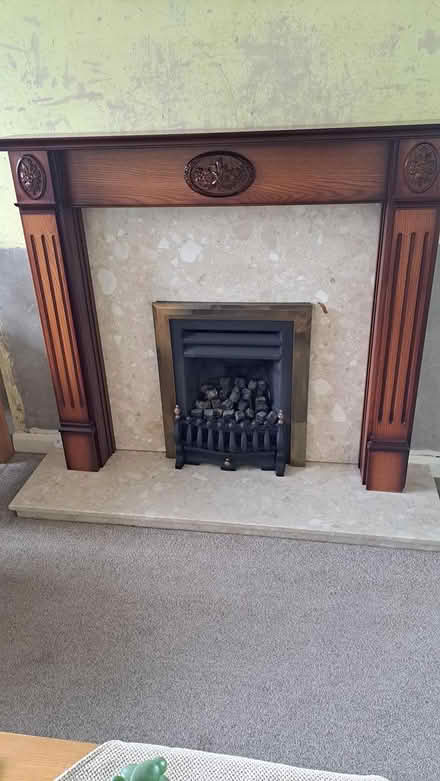 Photo of free Fire surround, back and hearth (Ulverston) #1