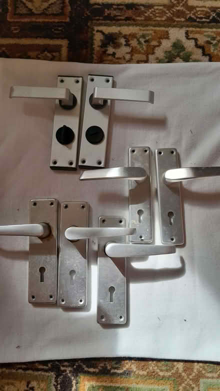 Photo of free Used metal door handles (Loughton IG10) #1