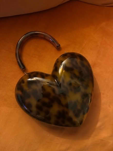 Photo of free Tortoiseshell heart bag (Harringay N4) #3