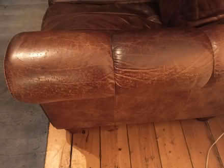 Photo of free 3 Seater Leather Sofa (Margate CT9) #3