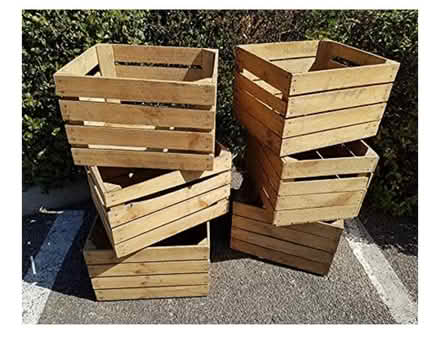 Photo of Wooden Crate Boxes (Malvern WR14) #1