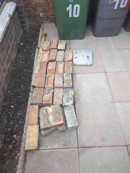 Photo of free Bricks and post stone (Leyton E10) #1