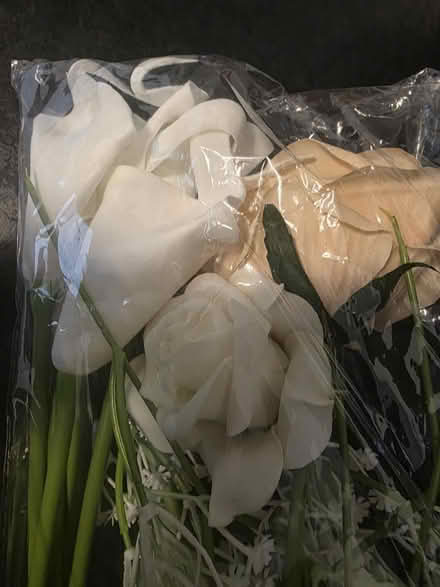 Photo of free Mixed lot of fake flowers (SG18) #3