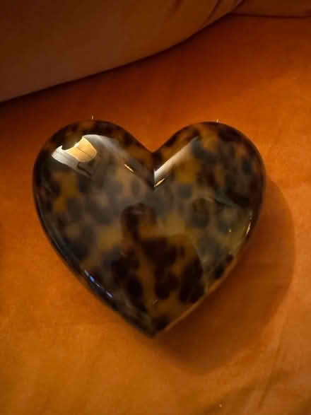 Photo of free Tortoiseshell heart bag (Harringay N4) #2