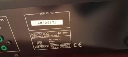 Photo of free Kenwood cd player (Burgess hill) #2