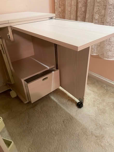 Photo of free Sewing cabinet/desk (Highbury 5089) #2