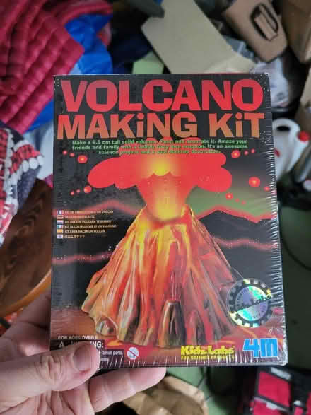 Photo of free Volcano making kit (Norton Lees S8) #1