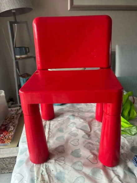 Photo of free Plastic toddler chair (Hale End E4) #1