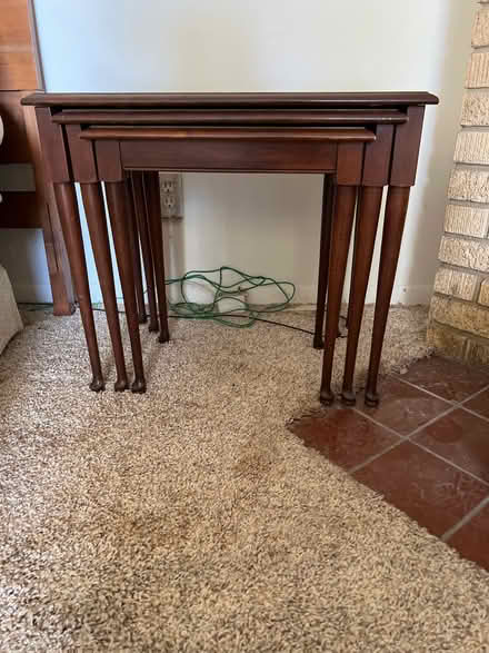 Photo of free Set of 3 nesting tables (La Cañada) #1