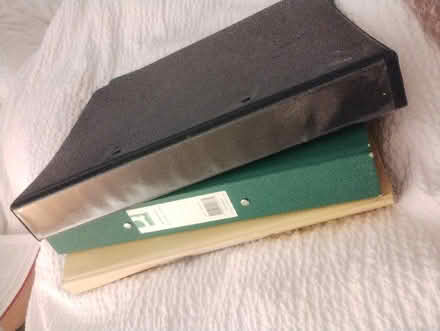 Photo of free 3 A4 ring binder folders (Sydenham SE26) #1