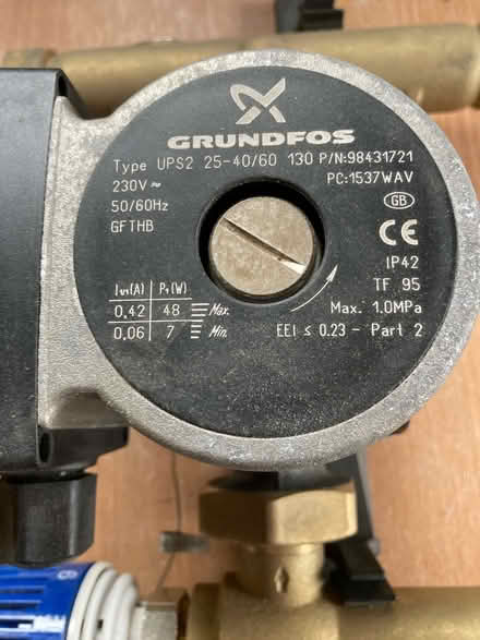 Photo of free Central heating pump and bits (Ormskirk L39) #2
