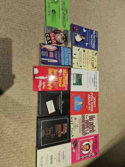 Photo of free Selection of funny books (Liphook) #1