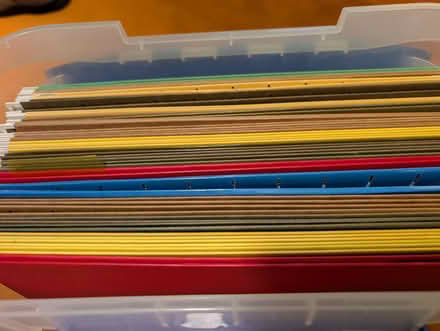 Photo of free Hanging file folders (Arlington, ma) #2