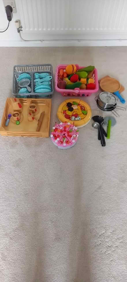 Photo of free Ikea wooden toy kitchen and accessories (Barry CF62) #2
