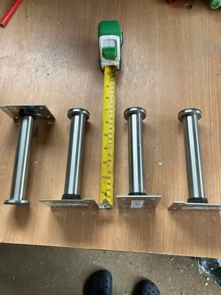 Photo of free 4 metal legs (Ormskirk L39) #1
