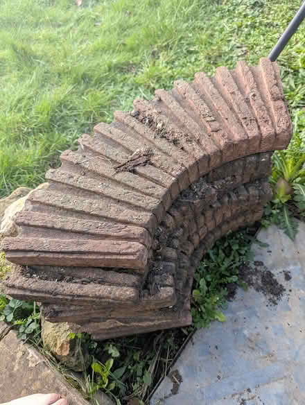 Photo of free Curved concrete edging (Abingdon OX14) #3