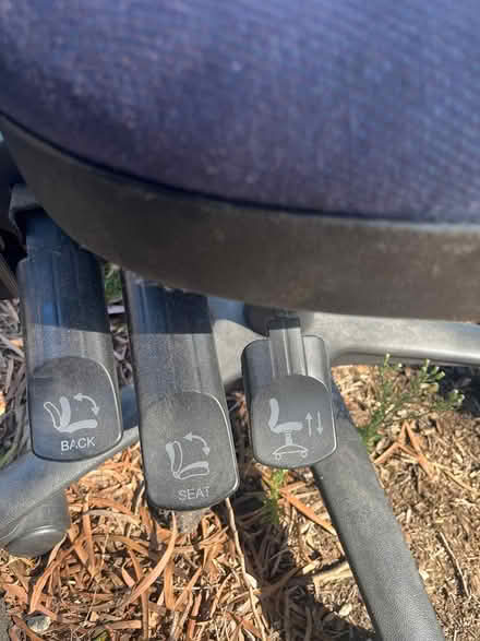 Photo of free 2 typist chairs (Marrickville) #3