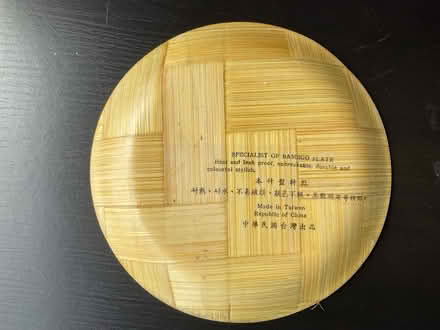 Photo of free Bamboo plate (Nr Burgess Hill football club) #2