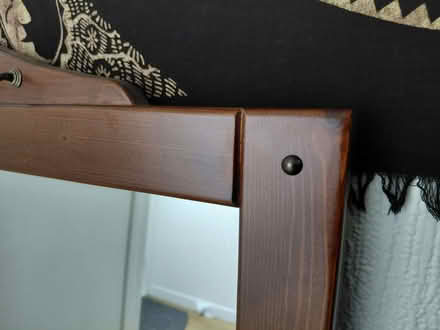 Photo of free Large Dark Wood Mirror (Dalgety Bay KY11) #3