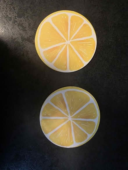 Photo of free 2 x lemon coasters (SG18) #1