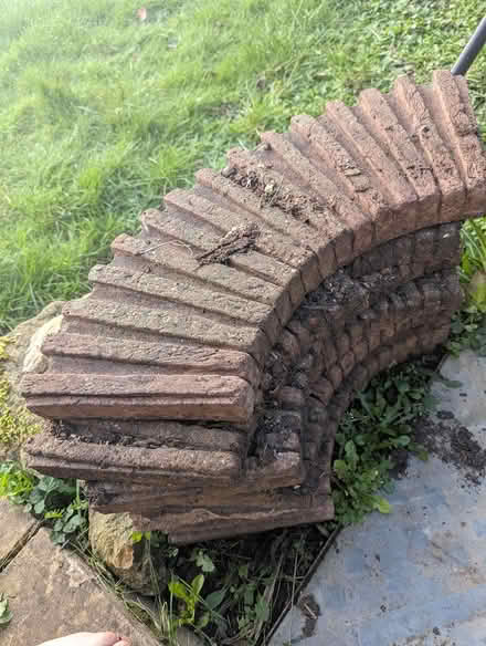 Photo of free Curved concrete edging (Abingdon OX14) #4