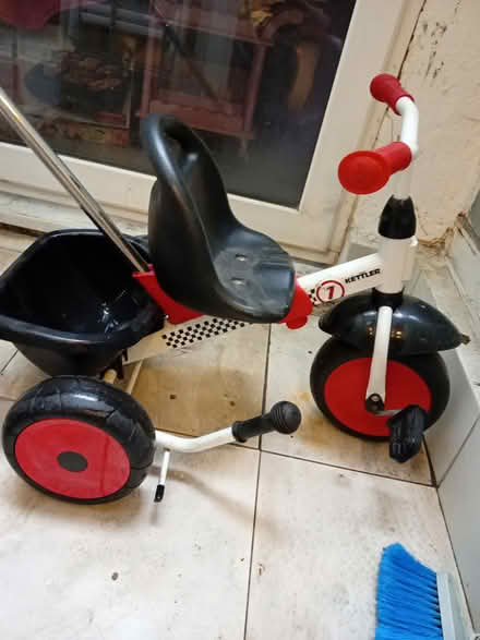 Photo of free Kettler kids push bike with handle (Richmond TW9) #1