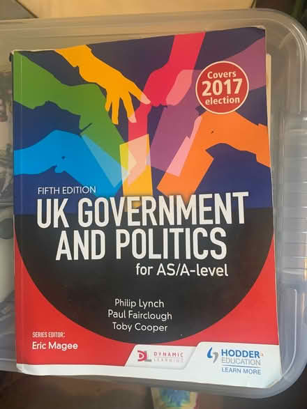 Photo of free A Level Book (Wirksworth DE4) #1