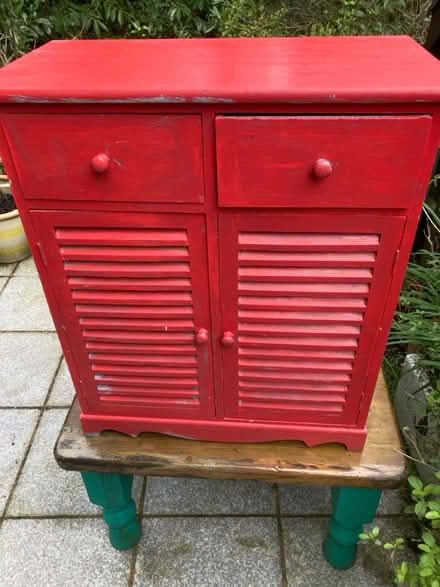 Photo of free Small wooden cupboard (BH2) #2